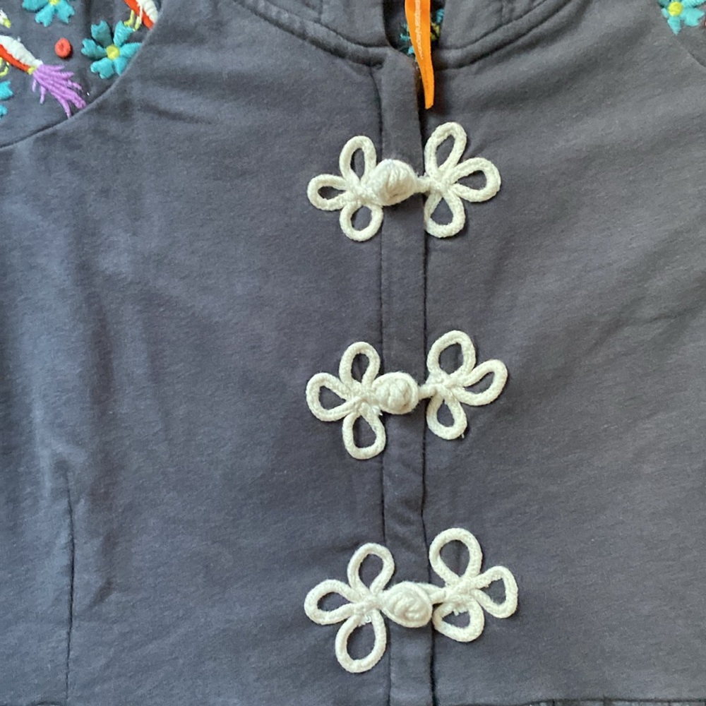 Sunday (Days Of The Week) Zippered Layering Top L - image 4